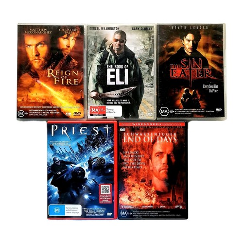 Reign fire dvd gift - 5, x