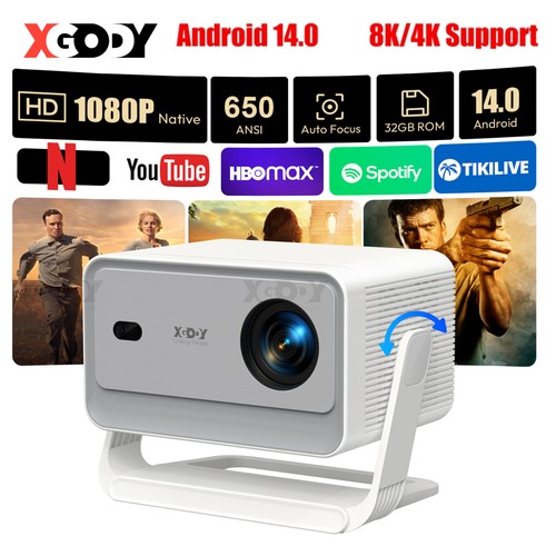 Xgody projector android - 5g,