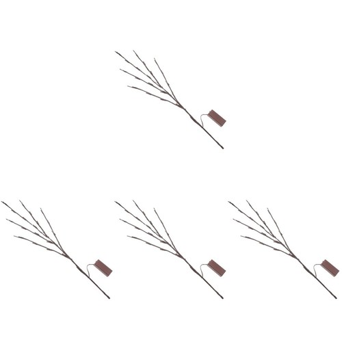 4pcs creative pvc twig lights - 4pcs,