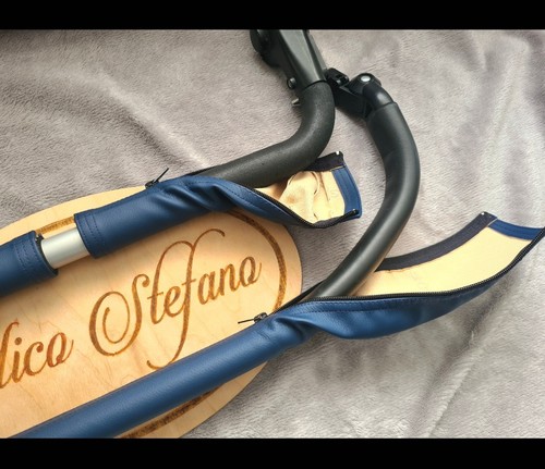 Faux leather handle bar - , covers