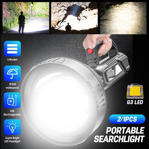 Rechargeable led searchlight - rechargeable,