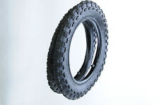 12 1/2" X 2 1/4" Kids Bike Tyres & Innertubes Kids Stroller Comp Iii Tread Black