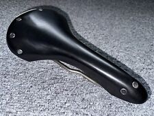 Brooks Swallow Titanium, New, black leather, rare lightweight vintage saddle