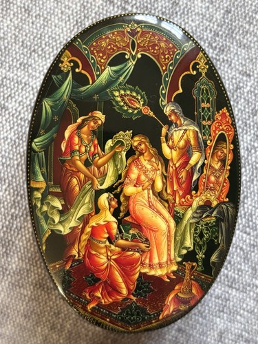 Russian palekh hand - palekh, hand‑painted