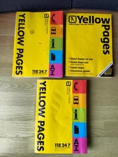 3 Yellow Pages Telephone
