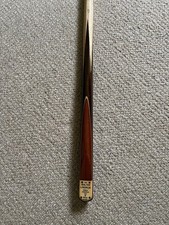 Walter Lindrum Break 4137 Ash One Piece Snooker Cue In Very Good Cond See Photos