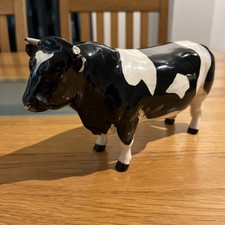 Beswick Frisian Bull Figurine Gloss Finish