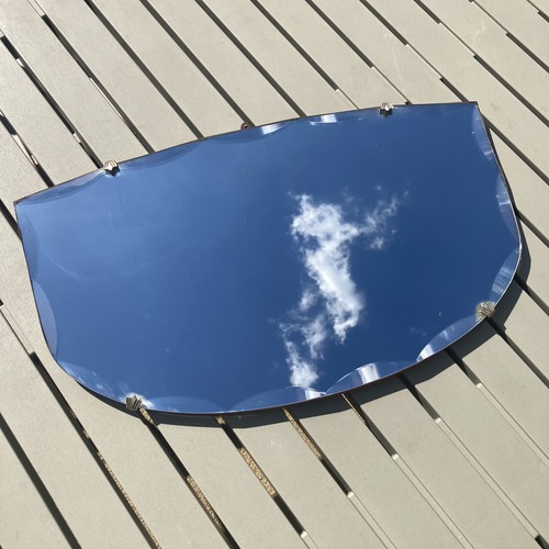 Vintage art deco wall mirror - vintage,