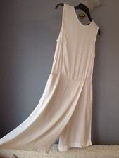 V17) Zara Basic Cream Playsuit