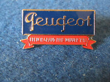 Commemorative Formula One Enamel Badge - Peugeot - French Grand Prix Winner 1913