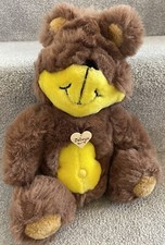 Vintage Old Lefray Teddy Bear W/ Label ‘Delwyn’