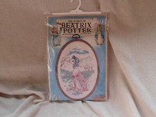 WORLD BEATRIX POTTER JEMIMA PUDDLEDUCK ANCHOR CROSS STITCH KIT with FLEXI-HOOP
