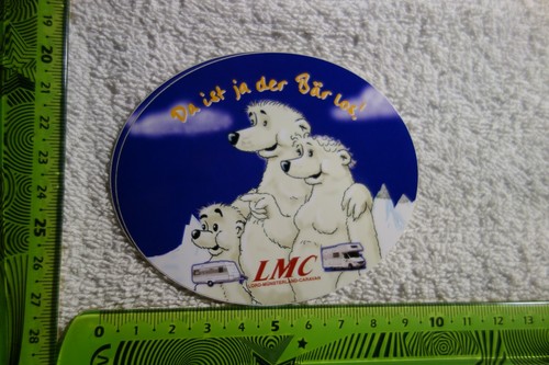Old sticker camping caravan - sticker,