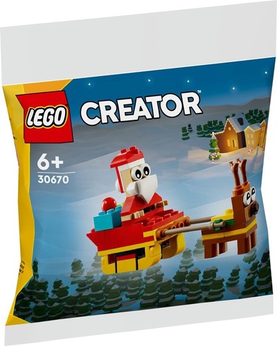 Lego creator santa sleigh - lego,