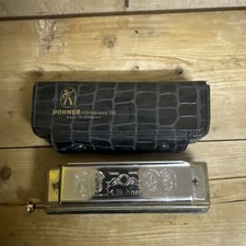 M Hohner Chromonica Chromatic Harmonica 260 Case Key of C Grand Prix Germany