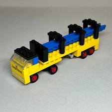 Vintage LEGO Legoland Set 647 Lorry with Rails COMPLETE No Instructions or Box
