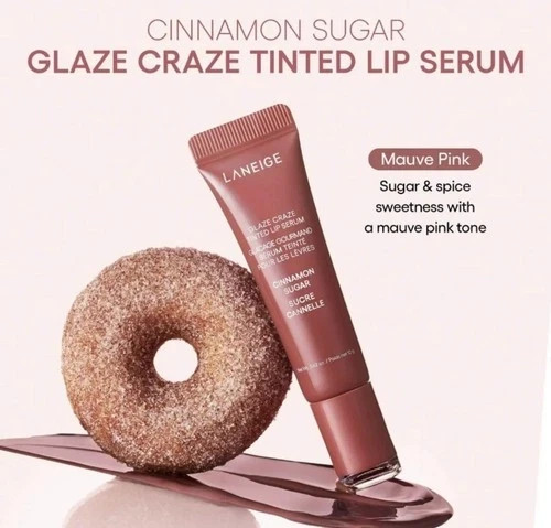 Laneige donut strawberry lip - strawberry,