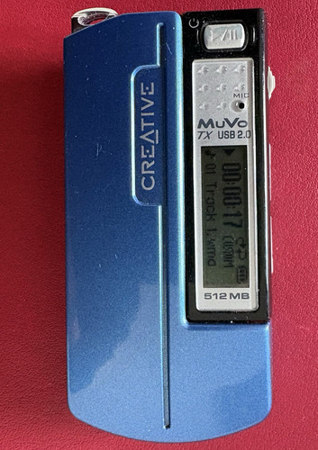 Creative muvo 512mb usb 0 - 512mb, 2.0