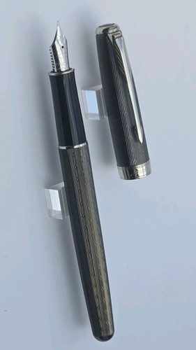 Parker sonnet chiselled carbon - sonnet,