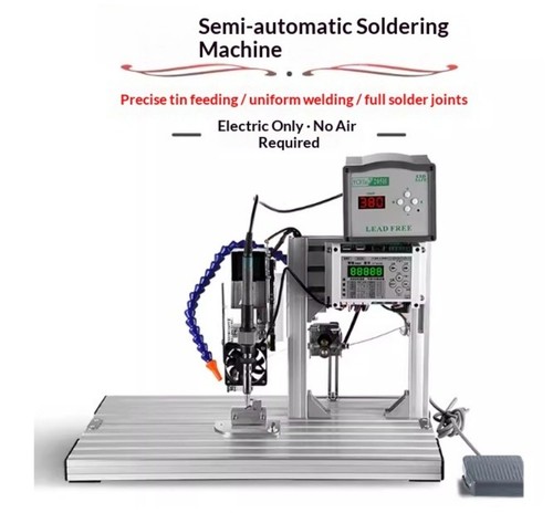 Semi automatic soldering - semi-automatic,