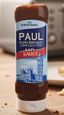 Personalised HP Sauce Bottle