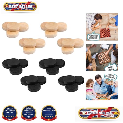 32pcs wooden checkers - 32pcs,
