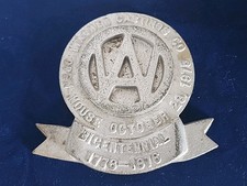 Cast Iron Antique Name Plate