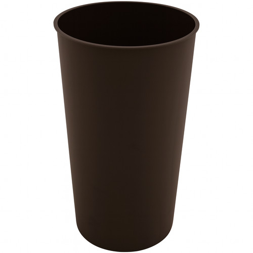 45l round kitchen bin black - 45l,