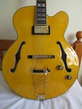 Ibanez PM2-AA Pat Metheny Signature Antique Amber Semi-Acoustic Guitar