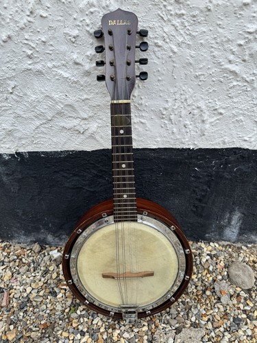 Vintage dallas string banjo - 8,