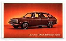 Postcard Chevrolet Chevette