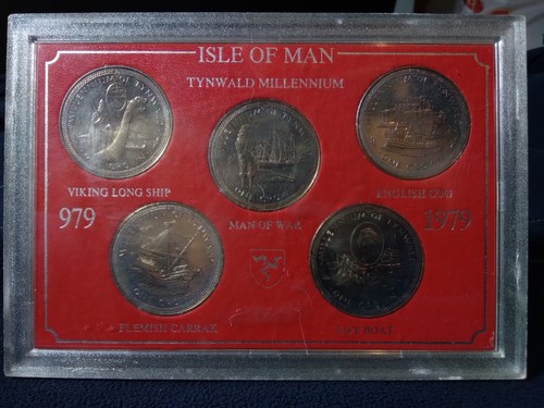 Isle man crown set - 5, x