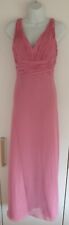 Mark Lesley 1329A Bridesmaids Prom Evening Dress Tulip Size 14 Chiffon