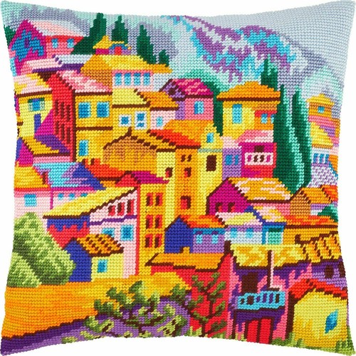 Needlepoint tapestry pillow - needlepoint/tapestry,