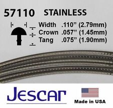 Fretwire - Jescar Stainless Steel #57110 Super Jumbo Guitar or Bass - 1.8 metre