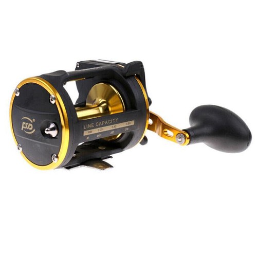 Trolling reel with line - with,