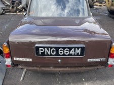 ROVER P6 COMPLETE REAR BACK
