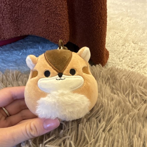Squishmallows squirrel clip - squishmallows, clip-on