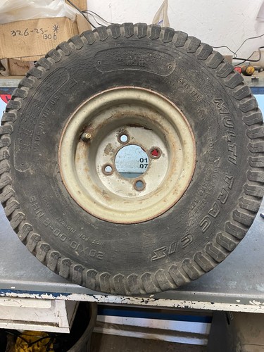 Rear stud wheel 20x10 - +, 20x10.00-8