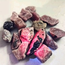 Natural Red Corundum Gemstone
