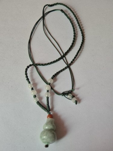Jade jadeite gourd pendant - jade,