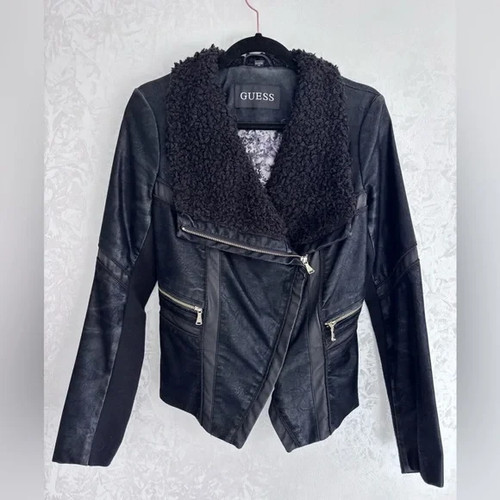 Guess faux leather - guess, lined