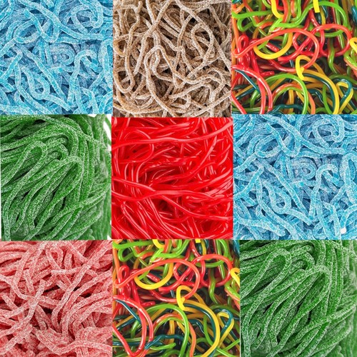 Laces mix sweet spaghetti sour - sweet,