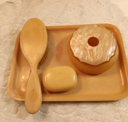 Vintage art deco french ivory - vintage,
