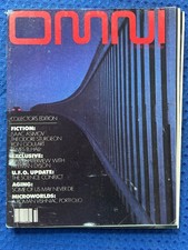 OMNI Magazine Vol.1  #1    Oct 1978      Fine copy, First Issue
