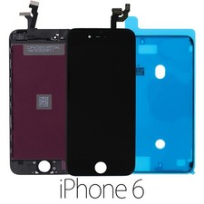 Apple iPhone 6 LCD Display & Touch Screen Replacement OEM + Adhesive Black