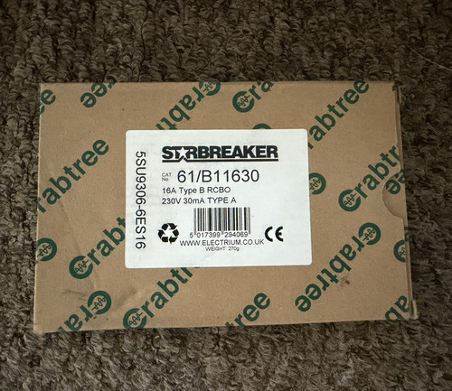 Crabtree starbreaker rcbo - crabtree,