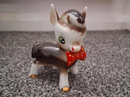Vintage ceramic donkey - ceramic,