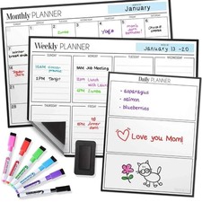 Magnetic Dry Erase Calendar