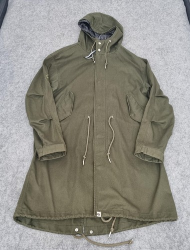 Pretty green parka mens medium - green,